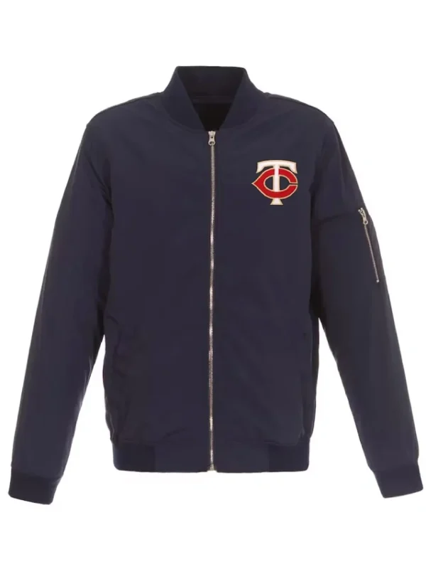 Minnesota Twins Nylon Bomber Jacket