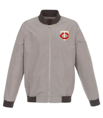 Minnesota Twins Nylon Bomber Jacket