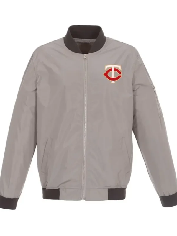 Minnesota Twins Nylon Bomber Jacket