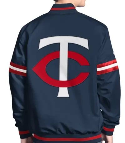 Scout Minnesota Twins Varsity Satin Jacket