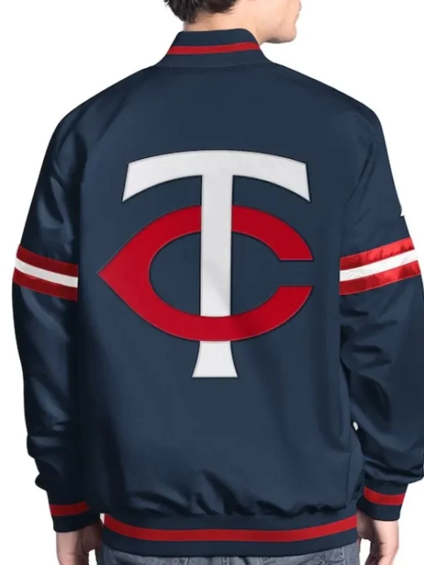 Scout Minnesota Twins Varsity Satin Jacket