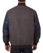 Minnesota Twins Charcoal/Navy Varsity Jacket