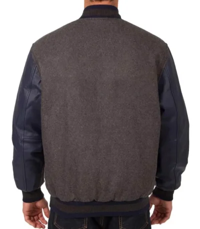 Minnesota Twins Charcoal/Navy Varsity Jacket