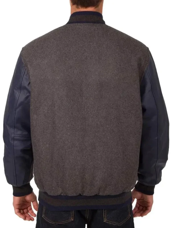 Minnesota Twins Charcoal/Navy Varsity Jacket