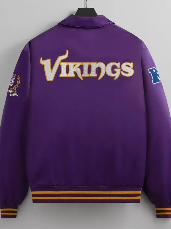 Minnesota Vikings Cover Bomber Jacket
