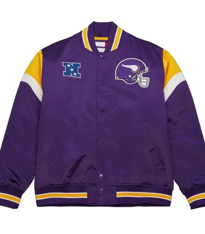 Minnesota Vikings Heavyweight Satin Jacket