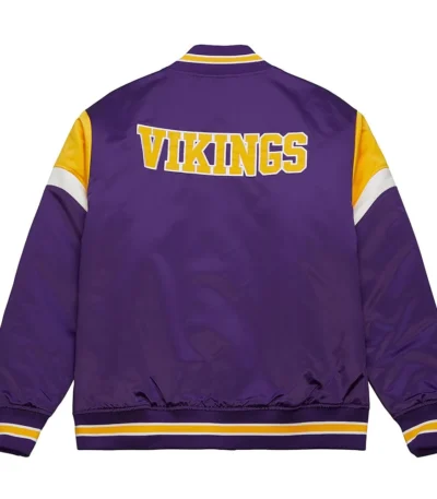 Minnesota Vikings Heavyweight Satin Jacket