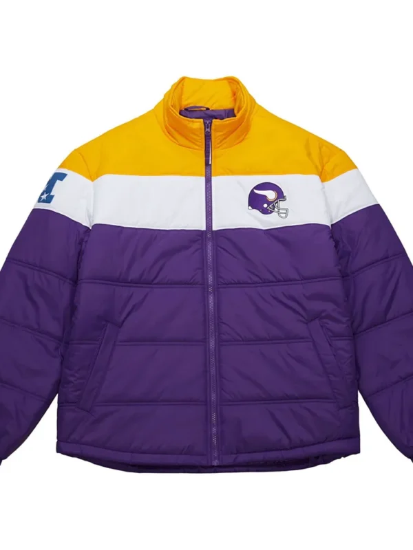 Minnesota Vikings In The Clutch Puffer Jacket