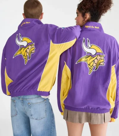 Minnesota Vikings Men’s Full Zip Track Jacket