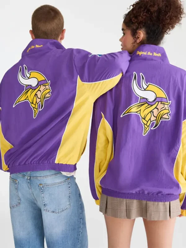 Minnesota Vikings Men’s Full Zip Track Jacket