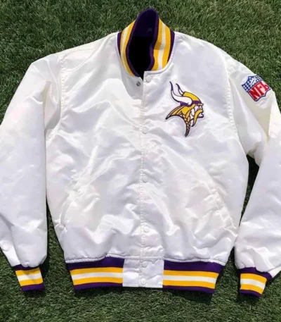Minnesota Vikings Satin Jacket