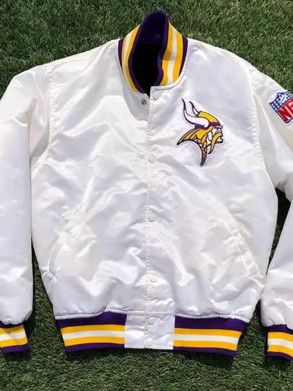 Minnesota Vikings Satin Jacket