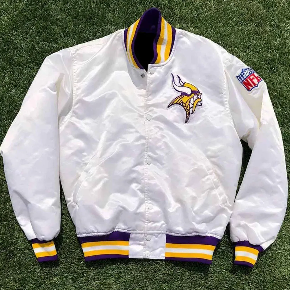 Minnesota Vikings Satin Jacket Minnesota Vikings Satin Jacket