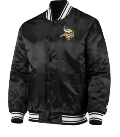 Minnesota Vikings Starter Black Jacket