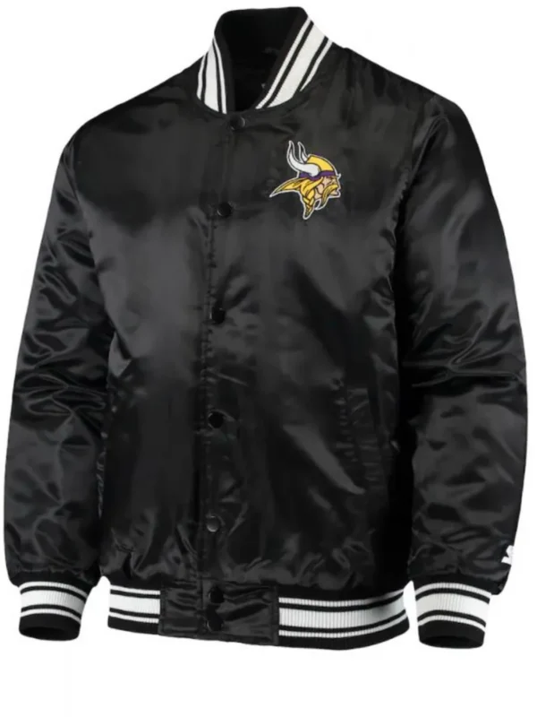 Minnesota Vikings Starter Black Jacket