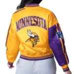 Minnesota Vikings Zone Blitz Purple-Gold Jacket
