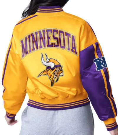Minnesota Vikings Zone Blitz Purple-Gold Jacket