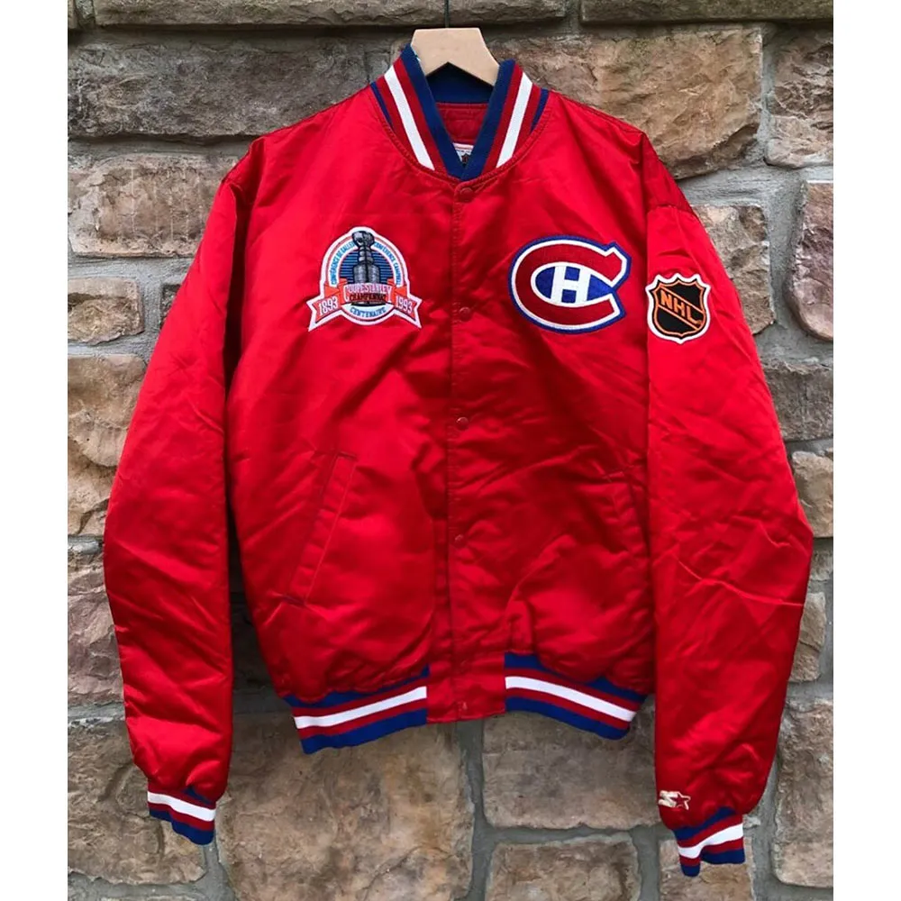 Montreal Canadiens 1993 Stanley Cup Jacket Montreal Canadiens 1993 Stanley Cup Jacket