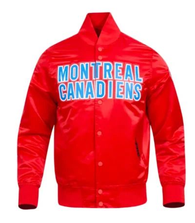Montreal Canadiens Classic Satin Jacket