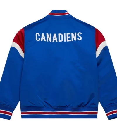 Montreal Canadiens Heavyweight Royal Satin Jacket