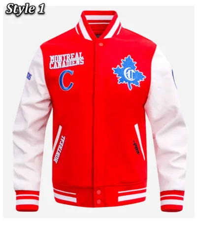 Montreal Canadiens Retro Classic Rib Varsity Jacket