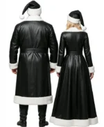 Mr and Mrs Santa Claus Leather Costume