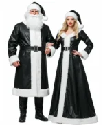 Mr and Mrs Santa Claus Leather Costume