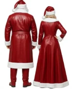 Mr and Mrs Santa Claus Leather Costume