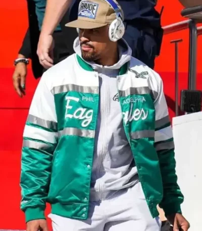 NFL Philadelphia Eagles Jalen Hurts Bomber Jacket