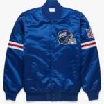 NFL Satin Seattle Seahawks Royal Blue Jacket