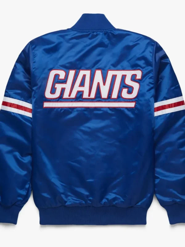 NFL Satin Seattle Seahawks Royal Blue Jacket