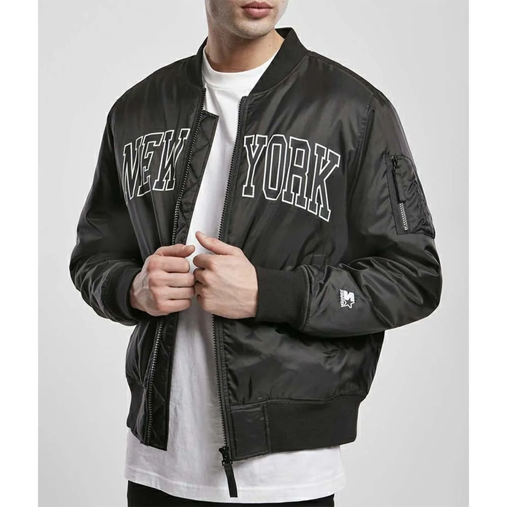 NY Black Bomber Jacket NY Black Bomber Jacket