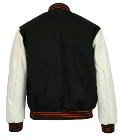 NY Giants 1951 Letterman Black and White Jacket