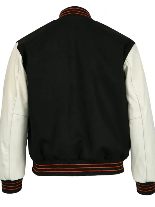 NY Giants 1951 Letterman Black and White Jacket