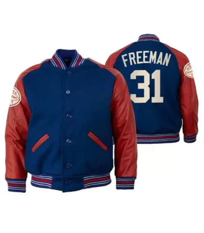 NY Giants Devonta Freeman Varsity Jacket