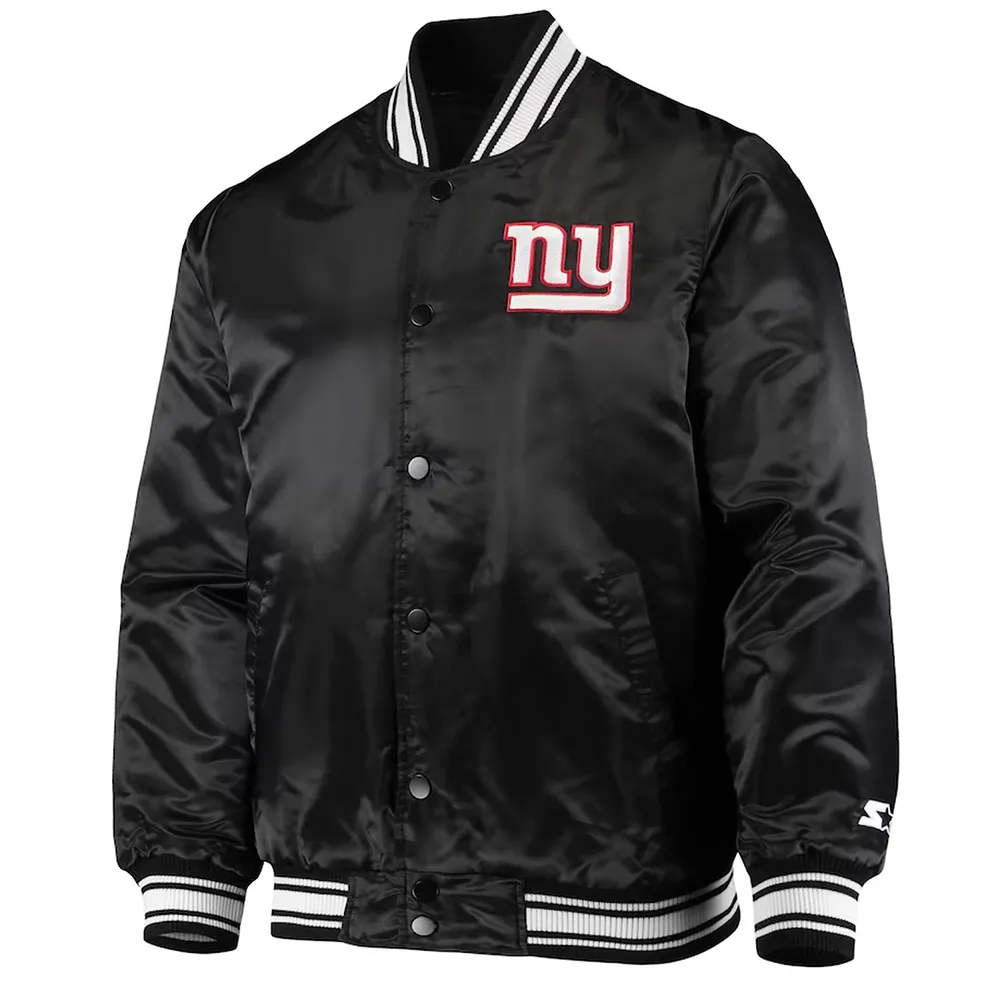 NY Giants Locker Room Black Jacket NY Giants Locker Room Black Jacket