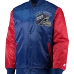 NY Giants Locker Room Throwback Royal-Red Jacket