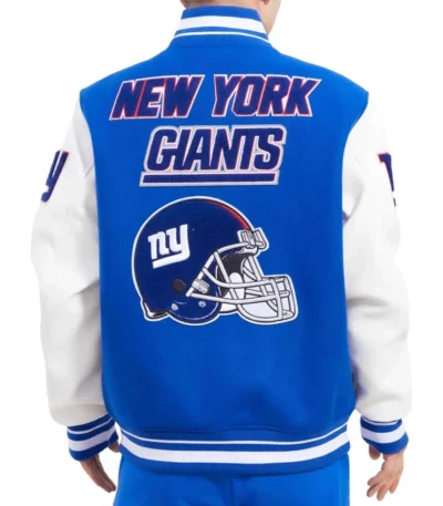 NY Giants Mash Up Varsity Jacket