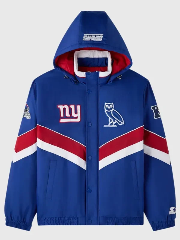 NY Giants OVO Sideline Puffer Jacket
