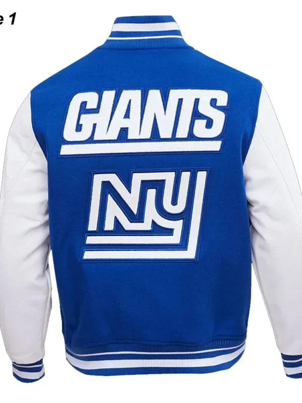 NY Giants Retro Classic Varsity Jacket