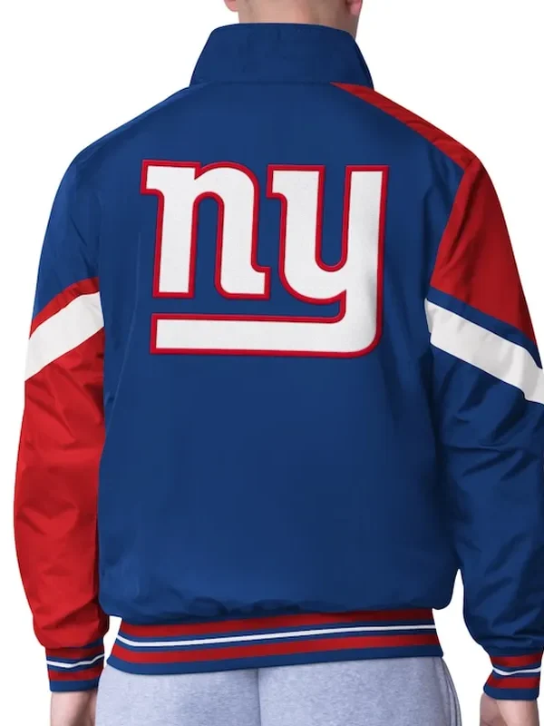 NY Giants Strong Arm Royal Full-Zip Jacket