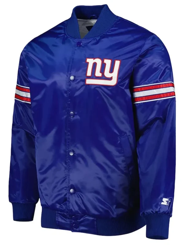 NY Giants The Pick and Roll Royal Jacket