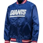 NY Giants Youth Lightweight Raglan Full-Snap Jacket