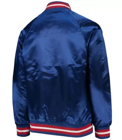 NY Giants Youth Lightweight Raglan Full-Snap Jacket