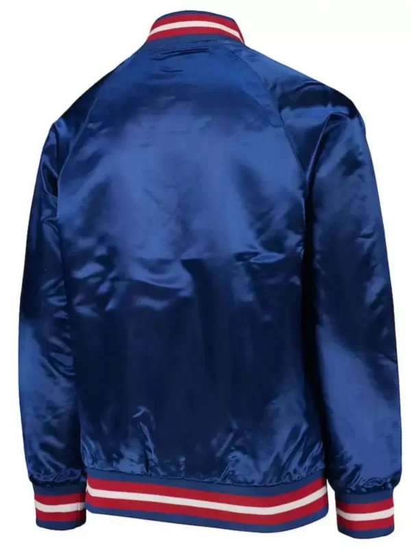 NY Giants Youth Lightweight Raglan Full-Snap Jacket
