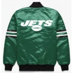 NY Jets Button Down Green Jacket