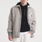 NY Jets Coaches Heather Gray Wool Jacket