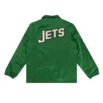 NY Jets Green Satin Windbreaker