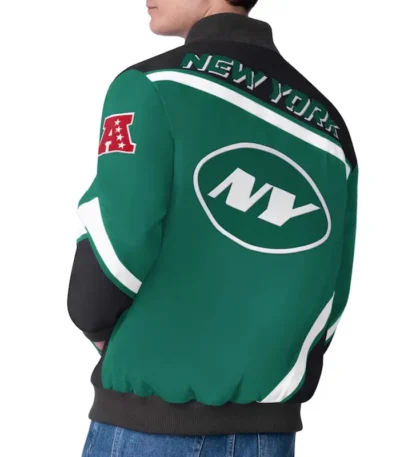 NY Jets Maximum Racing Green Jacket