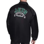 NY Jets Retro Logo Coaches Jacket